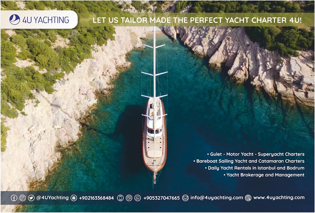 4U Yachting - Yacht Charter Brokerage Management - Yat Kiralama Sat ve Ynetim