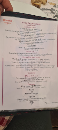 Restaurant de grillades à l'américaine Il Macello di Bolgheri à Bolgheri - menu / carte