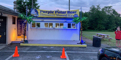Purple Polar Bear Hawaiian Shaved Ice