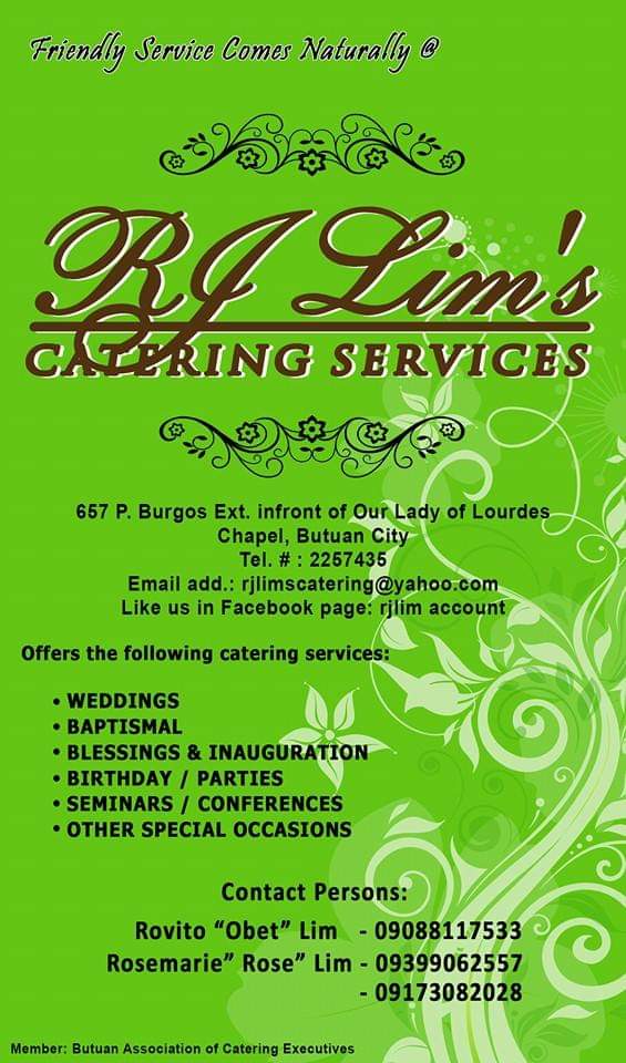 RJ Lims Catering Services
