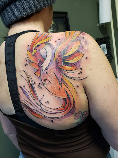 Explore cool face tattoo ideas, creative tattoo ideas in Tulsa, available at Inkjunkys Tattoo LLC