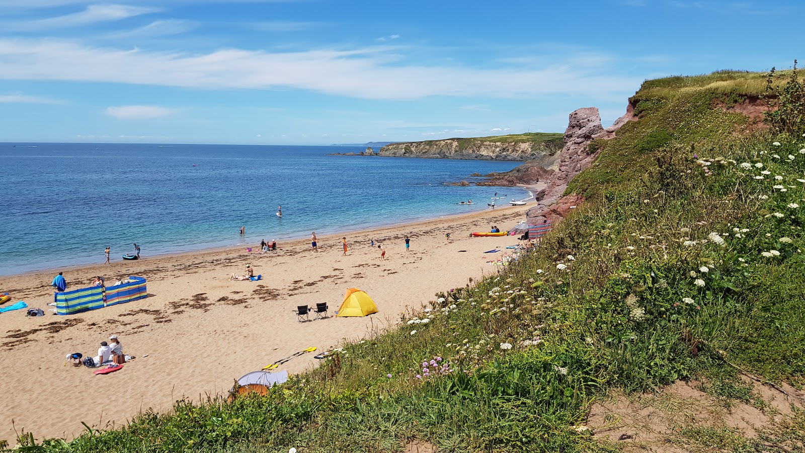 South Milton Sands'in fotoğrafı uzun koy ile birlikte
