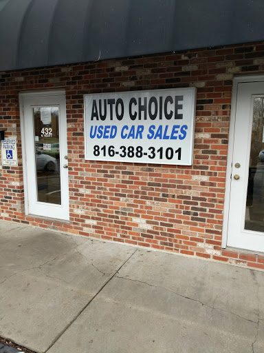 AUTO CHOICE, 432 N Scott Ave, Belton, MO 64012, USA, 
