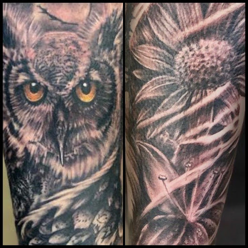 Explore tattoo ideas for weightlifters, creative tattoo ideas in Parker, available at Sublime Colorado Body Mod And Tattoo