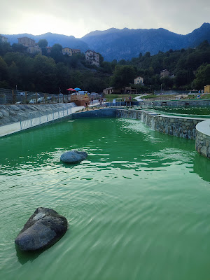 Bassin de baignade biologique de Roquebillière bassin de baignade à Roquebillière