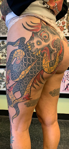 Explore the last airbender tattoo ideas, creative tattoo ideas in North Charleston, available at Blu Gorilla Tattoo