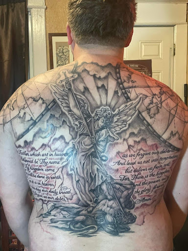 Explore donkey tattoo ideas, creative tattoo ideas in Roanoke, available at RailYard INK