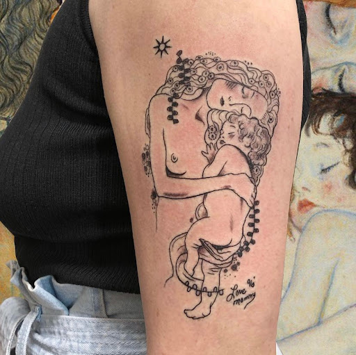 Explore aurora tattoo ideas, creative tattoo ideas in Mobile, available at Old Familiar Tattoo Company