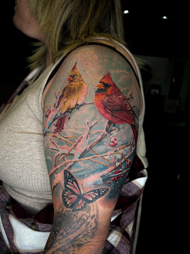 Explore percy jackson tattoo ideas, creative tattoo ideas in Fairmont, available at Heretic Ink
