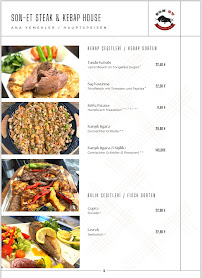 Restaurant de grillades à l'américaine SON ET Steak & Kebap Hous à Altenstadt - menu / carte