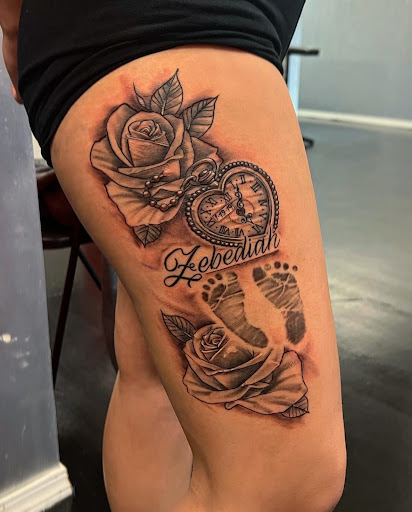 Explore hand tattoo ideas male, creative tattoo ideas in Vancouver, available at New Ink Tattoo