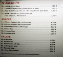 Moritz Kebap Haus à Wiesbaden menu