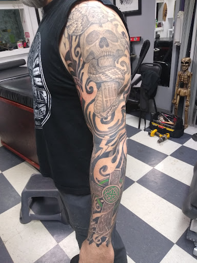 Explore chaos tattoo ideas, creative tattoo ideas in Asheville, available at Aacross The Skin Tattoo Shop