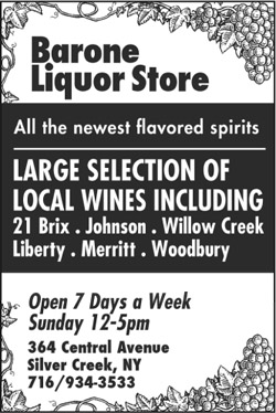 Liquor Store «Barone Liquor Store», reviews and photos, 364 Central Ave, Silver Creek, NY 14136, USA