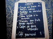 Lily's à Grimaud menu