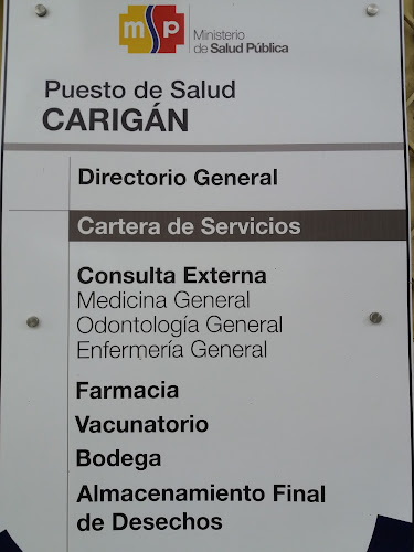 Opiniones de Puesto de Salud Carigán en Loja - Hospital