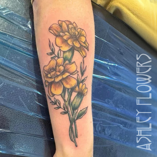 Find best friend tattoo ideas for your next unique tattoo in Bridgeport at Pike Street Studios Tattoo and Body Piercing