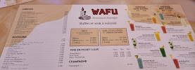 Restaurant de type buffet Wafu à Montigny-lès-Cormeilles (la carte)