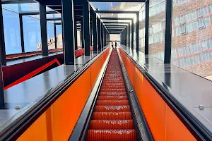Longest free standing escalator in Germany image