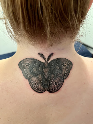 Explore finger word tattoos ideas, creative tattoo ideas in Warrenville, available at UpRise Tattoos