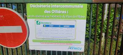 Déchetterie des Ollières à Groisy
