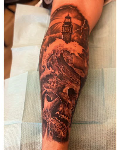 Tattoo Shop «The Wanderlust Tattoo», reviews and photos, 5915 Norwich Ave N, Oak Park Heights, MN 55082, USA