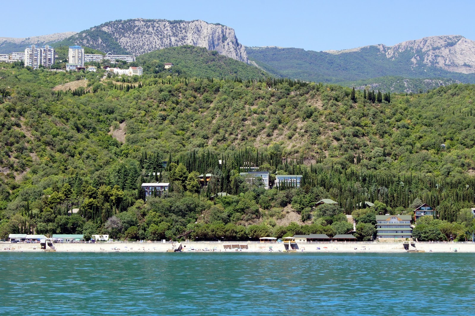 Photo of Beregovoy beach with spacious multi bays