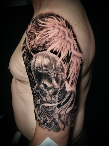 Explore travel tattoo ideas female, creative tattoo ideas in Jamison, available at Green Door Tattoo