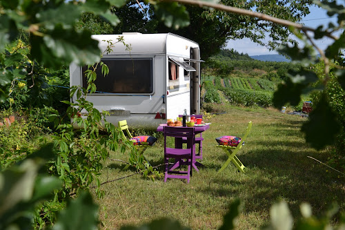 Lodge Aire Naturelle de Camping La Ferme aux Cerisiers Maclas