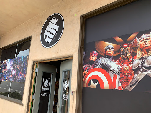 Explore arm blackout tattoo ideas, creative tattoo ideas in Seaside, available at Sacred 8 Studios