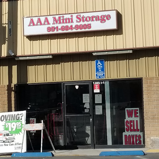 Self-Storage Facility «AAA Mini Storage», reviews and photos, 1385 Blaine Street, Riverside, CA 92507, USA