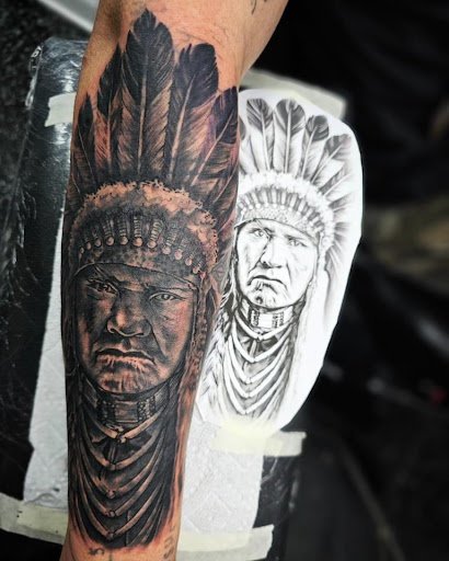 Explore qr code tattoo ideas, creative tattoo ideas in Fort Myers, available at Loyal 2 The Coil Tattoos & Piercings (Edison Mall Location Entrance F)