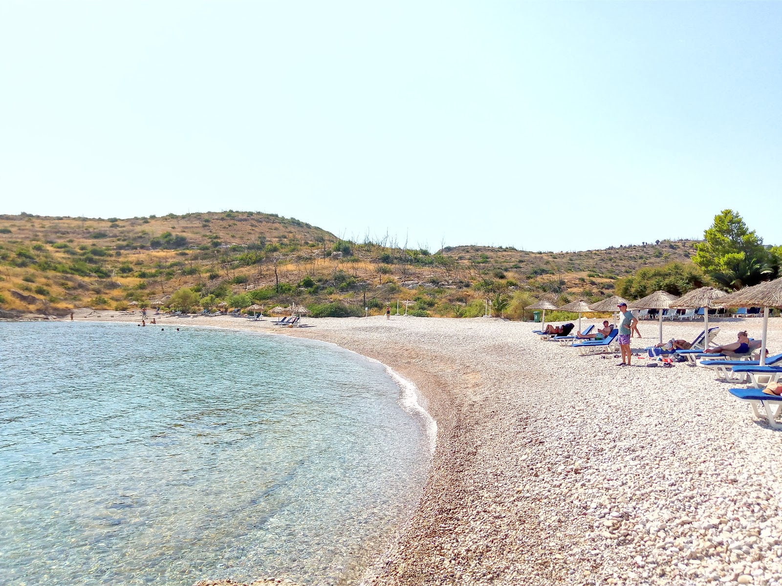 Paralia Xilokeriza'in fotoğrafı çok temiz temizlik seviyesi ile