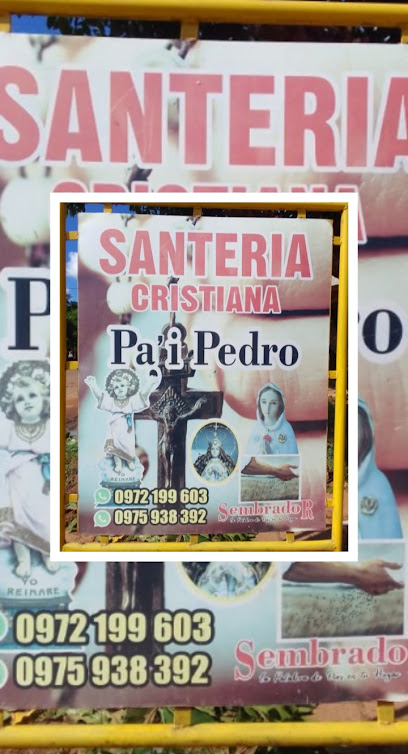 Santeria Cristiana! Pa i Pedro!