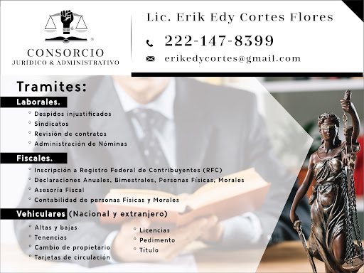 Despacho de abogados y contadores LIC. ERIK EDY CORTES