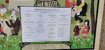 Menu / carte de Restaurant Les jardins à Parnac