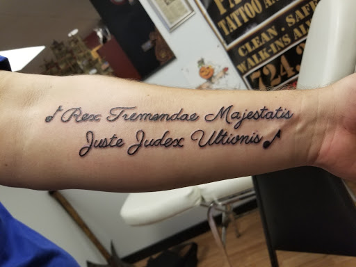 Tattoo Shop «Patriotic Pain Tattoo & Body Piercing», reviews and photos, 5658 William Penn Hwy, Murrysville, PA 15668, USA