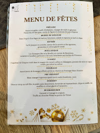 Restaurant La Route Bleue à La Fouillouse menu