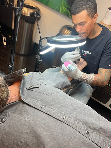 Explore blessing tattoo ideas, creative tattoo ideas in Washington, available at Fattys Tattoos & Piercings H Street