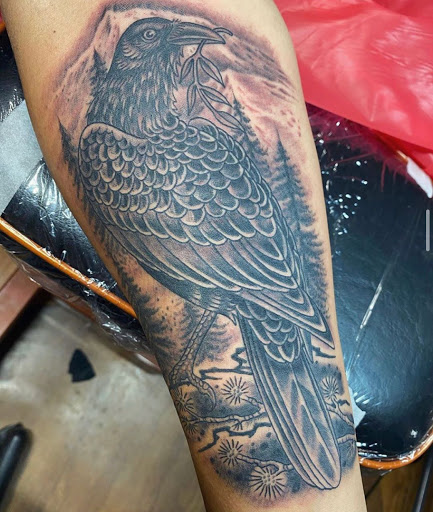 Find minotaur tattoo ideas for your next unique tattoo in Whitefish at Cutthroat Tattoo