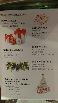 Le Petit Lux à Paris menu