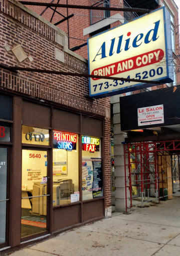 Print Shop «Allied Print & Copy», reviews and photos, 5640 N Broadway St, Chicago, IL 60660, USA