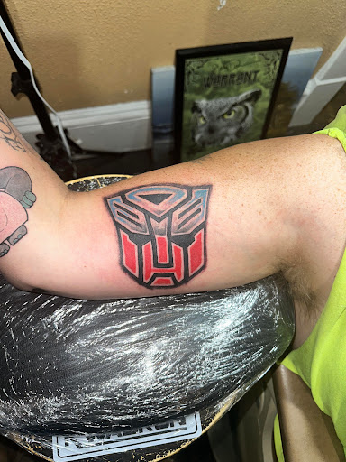 Explore tech tattoo ideas, creative tattoo ideas in Roanoke, available at RailYard INK