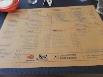 Restaurant de fruits de mer Siamo Fritti à Cesenatico (la carte)
