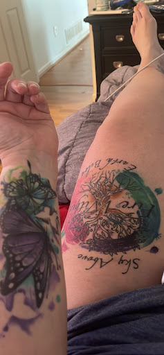 Find tattoo ideas goth for your next unique tattoo in Roanoke at Valkyrie Tattoo Studio