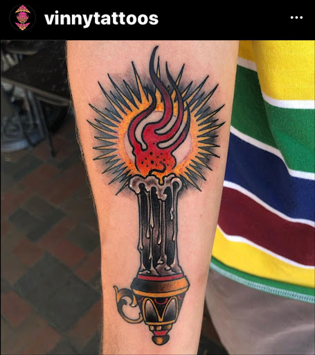 Explore tattoo background ideas, creative tattoo ideas in Marietta, available at Lucky Draw Tattoos III