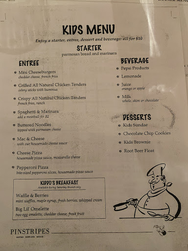 American Restaurant «Pinstripes», reviews and photos, 1150 Willow Rd, Northbrook, IL 60062, USA