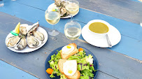 Plats et boissons du Restaurant de fruits de mer La Cabane de l'Huître du Saunier à La Couarde-sur-Mer - n°6