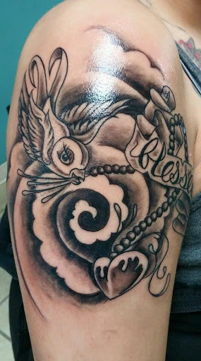 Explore tattoo back ideas, creative tattoo ideas in Albuquerque, available at Tattoosbyfrankieg
