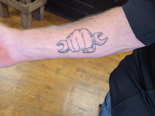 Explore stitch tattoo ideas for ladies, creative tattoo ideas in Des Moines, available at Lucky Gal Tattoo & Piercing